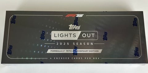 8x 2025 Topps F1 Lights Out Boxes